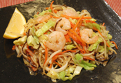 海老の塩焼きそば