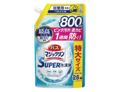 バスマジックリン SUPER泡洗浄 つめかえ用 香りが残らない