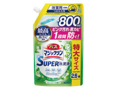 バスマジックリン SUPER泡洗浄 つめかえ用 グリーンハーブの香り