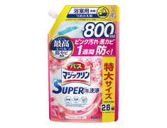 バスマジックリン SUPER泡洗浄 つめかえ用 アロマローズの香り